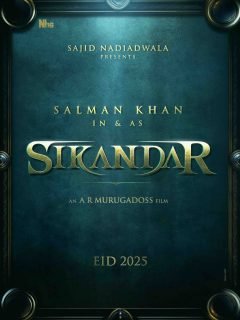 SIKANDAR Poster